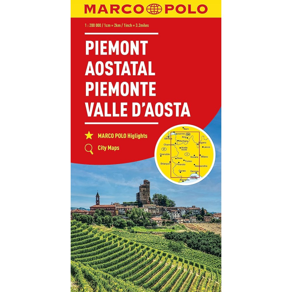 Piemonte Valle d' Aosta Marco Polo, Italien del 1